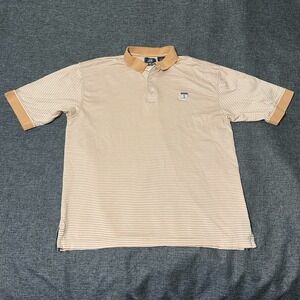 Ahead‎ Authentics Men's M Striped Polo Shirt